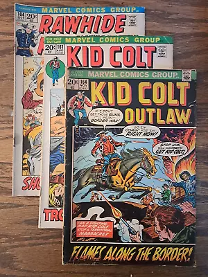 Buy Kid Colt, Rawhide Kid, All-Star Western Presents Outlaw - LOT - Bronze Age • 11.18£