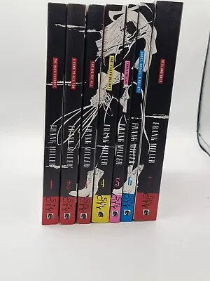 Buy Frank Miller's Sin City Graphic Novel Collection 1-7 • 87.50£