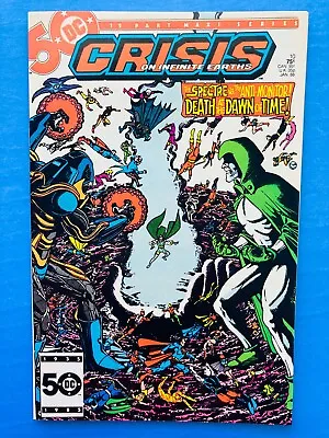 Buy CRISIS ON INFINITE EARTHS #10 DC COMICS VF 1986 George Perez • 3£