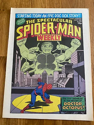 Buy Stan Lee Presents The Spectacular Spider-Man Weekly #364 - 1980 - Marvel Comics • 3.25£