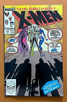 Buy Uncanny X-Men #244 KEY 1st Appearance Jubilee (Marvel 1989) VF+ • 39.50£