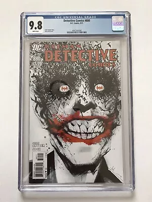 Buy Detective Comics #880 CGC 9.8 Jock Joker Cover • 670.15£