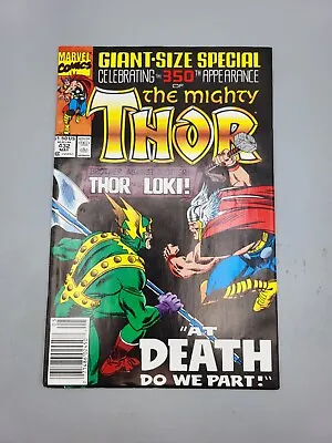 Buy The Mighty Thor Vol 1 #432 May 1991 At Death Do We Part Newsstand Marvel Comic • 15.76£