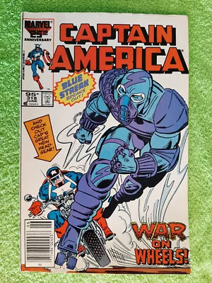 Buy CAPTAIN AMERICA #318 Potential 9.6 : 9.8 NEWSSTAND Canadian Price Variant RD5882 • 23.50£