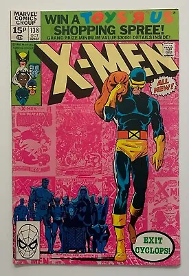 Buy Uncanny X-Men #138 Comic. Chris Claremont (Marvel 1980) VF- Bronze Age • 26.25£
