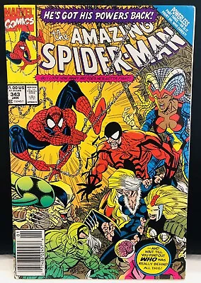 Buy AMAZING SPIDER-MAN  #343 Comic , Marvel Comics Newsstand’ • 5.57£