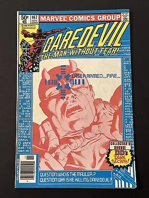 Buy Daredevil #167 FN 1980 Marvel Comics Frank Miller 1st Mauler • 8.80£
