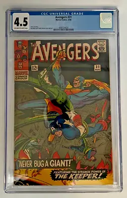 Buy Avengers #31 CGC 4.5..SILVER AGE ISSUE....NEVER Bug A GIANT! • 43.38£
