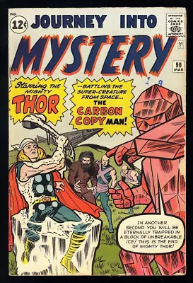 Buy Journey Into Mystery #90 Marvel 1963 (VG/FN) 1st Appearance Of The Xartans L@@K! • 209.10£