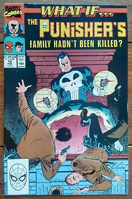 Buy What If...? #10, The Punisher's Family Hadn't Been Killed?, Marvel, 1990, Fn+ • 5.39£