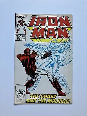 Buy Iron Man #219 1987 VF 🔑 1st Appearance Of Ghost • 7.91£