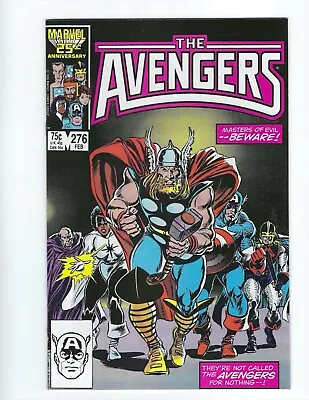 Buy The Mighty Avengers #276 Marvel 1987 VF/NM Or Better Masters Of Evil! Combine! • 3.96£