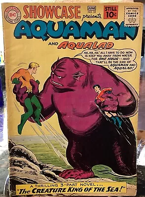Buy Vintage DC Showcase #32 Early Aquaman Solid VG, 10-cent Silver Age Comic • 80.05£