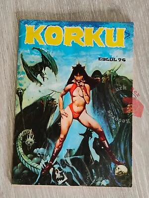 Buy Vampirella #1 Frank Frazetta 1974 Turkey Rare Turkish Comic Creepy Eerie • 401.24£