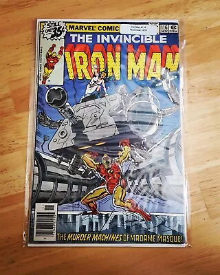 Buy Iron Man (1968) 116 Marvel MCU Madame Masque VG Tony Stark • 4.79£