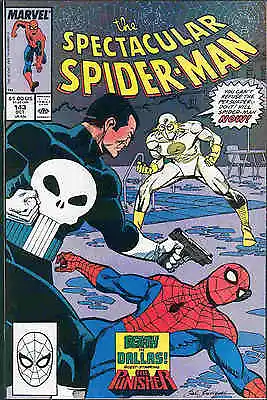 Buy Peter Parker Spectacular Spiderman # 143 (Punisher Guest-Stars) (USA, 1988) • 5.13£