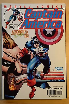 Buy Captain America (1998) #45 (nm) #512 Jurgens & Layton, Nick Fury, Shield • 1.95£