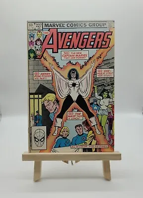 Buy Avengers #227: Vol.1, 2nd Captain Marvel Appearance, Marvel Comics (1983) • 5.95£