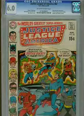 Buy Justice League Of America #82  (Batman)  CGC 6.0  OW-WP • 57.85£