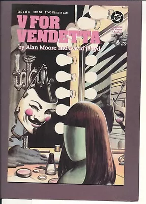 Buy V For Vendetta 1 NM 9.4 Alan Moore 1988 • 15.80£
