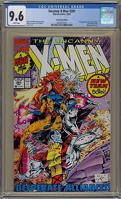 Buy Uncanny X-Men 281 Marvel Comics Newsstand CGC 9.6 1st Trevor Fitzroy 1991 • 64.07£