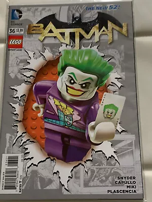 Buy DC Comics Batman #36 New 52 Lego Joker Variant (2014) • 2.99£