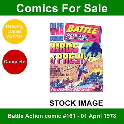 Buy Battle Action Comic #161 - 01 April 1978 - VG/VG+ - Battle Of Britain • 2.99£