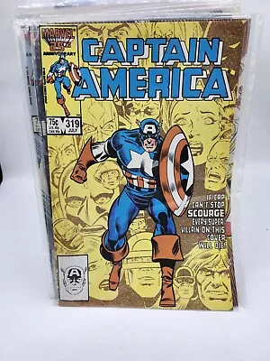 Buy Captain America #319 Direct Market Edition ~ NEAR MINT NM ~ 1986 Marvel Comics • 9.49£