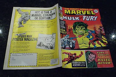 Buy Mighty World Of MARVEL Starring The INCREDIBLE HULK - No 267 - Date 09/11/1977 • 5.99£