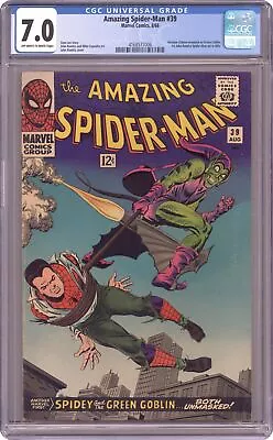 Buy Amazing Spider-Man #39 CGC 7.0 1966 4168577006 • 641.36£