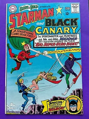 Buy Brave And The Bold #62 Vf+ Starman And Black Canary High Grade Silver Age Key • 119.93£