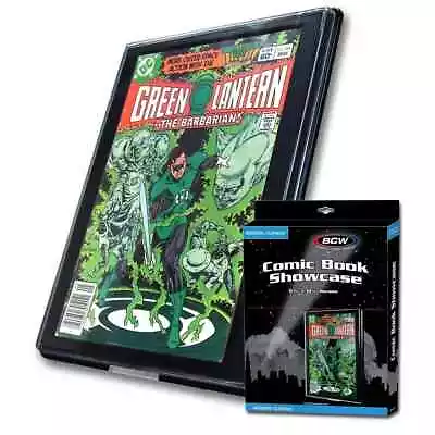 Buy (5) BCW Modern/Current Comic Book Showcase Black Back Framed Display Case • 49.47£
