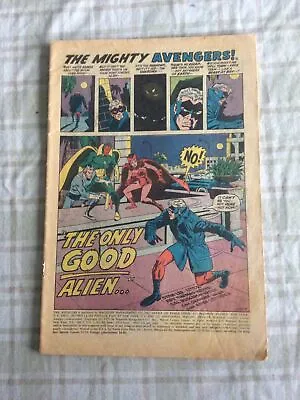 Buy The Avengers #89 THE ONLY GOOD ALIEN 1971 Marvel Comics (NO COVER) COMIC BOOK • 16.01£