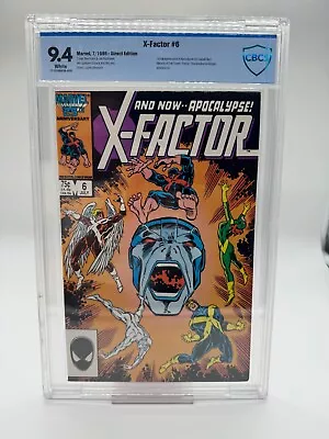 Buy X-factor # 6 - Graded 9.4 Cbcs White Pages • 103.57£