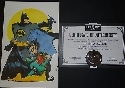 Buy Batman Shadow Of The Bat Custom Made Sketch Variant #67 (1997 Dc) Original Art • 79.94£