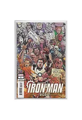 Buy Iron Man 2020 #1 Roche Party Variant • 2.19£