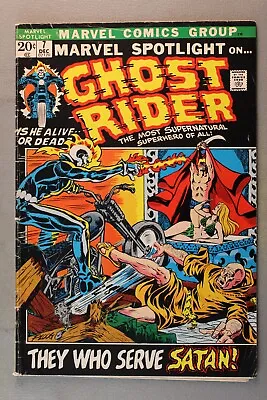 Buy Marvel Spotlight #7 *1972* Ghost Rider  They Who Serve Satan!  Mike Ploog Cover • 22.86£