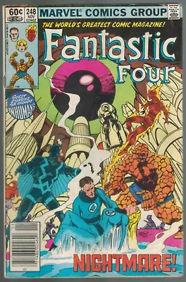 Buy Fantastic Four 248, 252, 254 VG/F  1982-83  Marvel Comics Lot • 4.01£