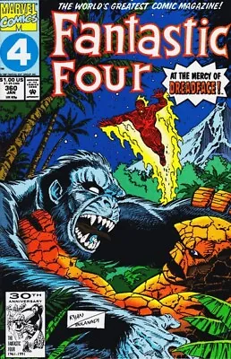Buy FANTASTIC FOUR #360 F/VF, Direct Marvel Comics 1992 Stock Image • 2.37£