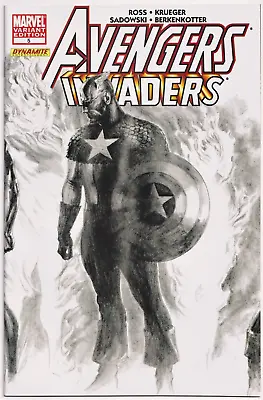 Buy Avengers Invaders #5 Alex Ross Retail Sketch Variant 1:50 9.6 9.8 Cgc It Marvel • 14.95£