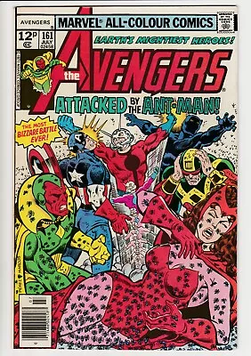 Buy The Avengers #161 • 1977 • Vintage Marvel 30¢ • X-Men •  Beware The Ant-Man!  • 0.99£