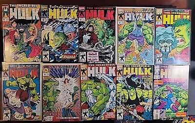 Buy Lot Of 10 Incredible Hulk #347, 394, 396-402, 419 Marvel Comics (1988-1994) • 16.65£