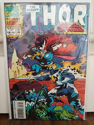 Buy Thor Annual #18 Marvel Comics 1993 👩 1st FEMALE Loki 🔥1st Flame MCU DISNEY+ • 12.71£