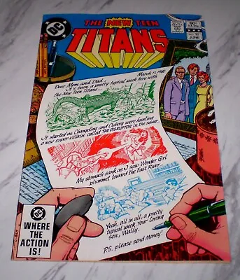 Buy New Teen Titans #20 NM+ 9.6 White Pages 1982 DC Comics • 19.99£