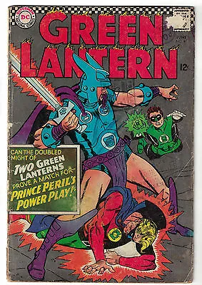 Buy DC Comics GREEN LANTERN Issue 45 Prince Peril's Power Play! VG- • 16.13£