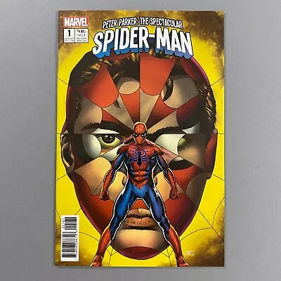 Buy Peter Parker Spectacular Spider-man 1 1:25 John Cassaday Variant 2017 Marvel • 17.38£