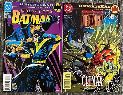 Buy Batman Knights End Parts 9 & 10 DC Comics 1994 Detective #677 And Legends #63 • 6.48£