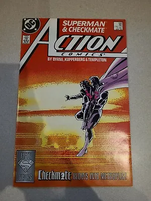 Buy DC Comics Action Comics #598 KEY First Team Appearance Of Checkmate C1 • 6.33£