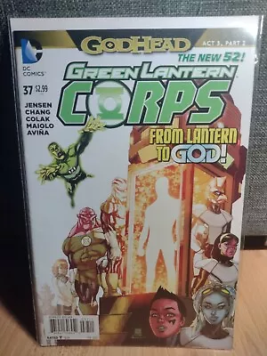 Buy Green Lantern  Corps #37 New 52 VF 2015 Jensen/ Chang DC Comics Bagg N Board  • 1.50£