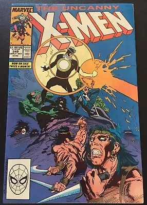 Buy Uncanny X-Men #249 NM Marc Silvestri Cover 1989 Marvel Comics Havoc • 3.99£